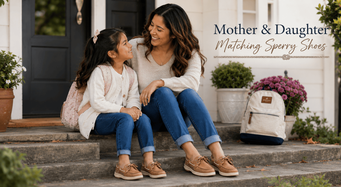 Mother & Daughter Matching Sperry Shoes