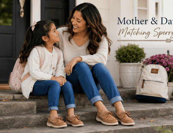 Mother & Daughter Matching Sperry Shoes