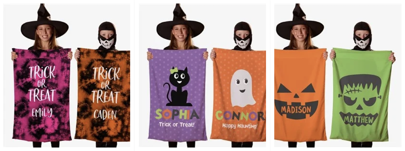 Personalized Pillowcase Treat Bag