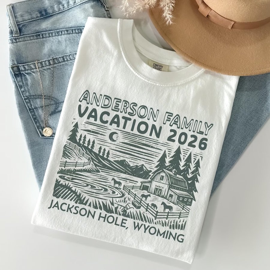 Family Dude Ranch Vacation T-Shirts
