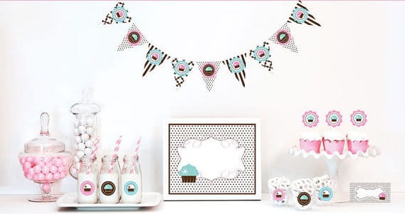 Cupcake Party Decorations Cupcake Party Decorations