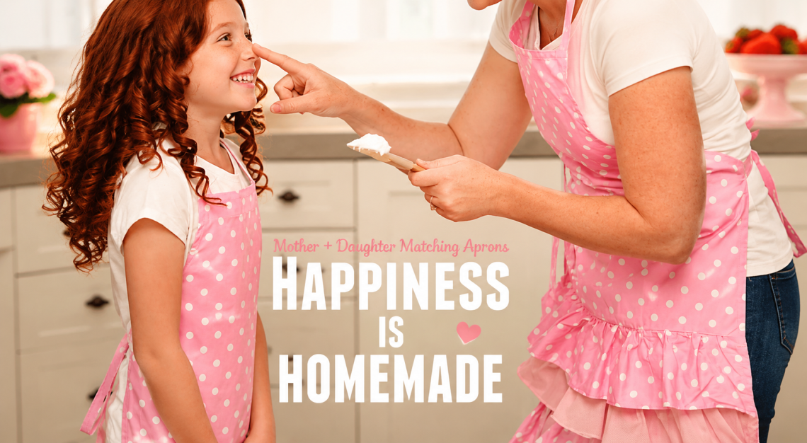Mother Daughter Matching Aprons