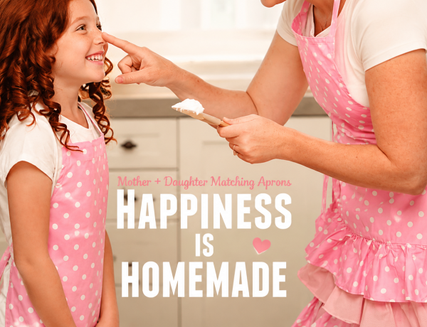 Mother Daughter Matching Aprons