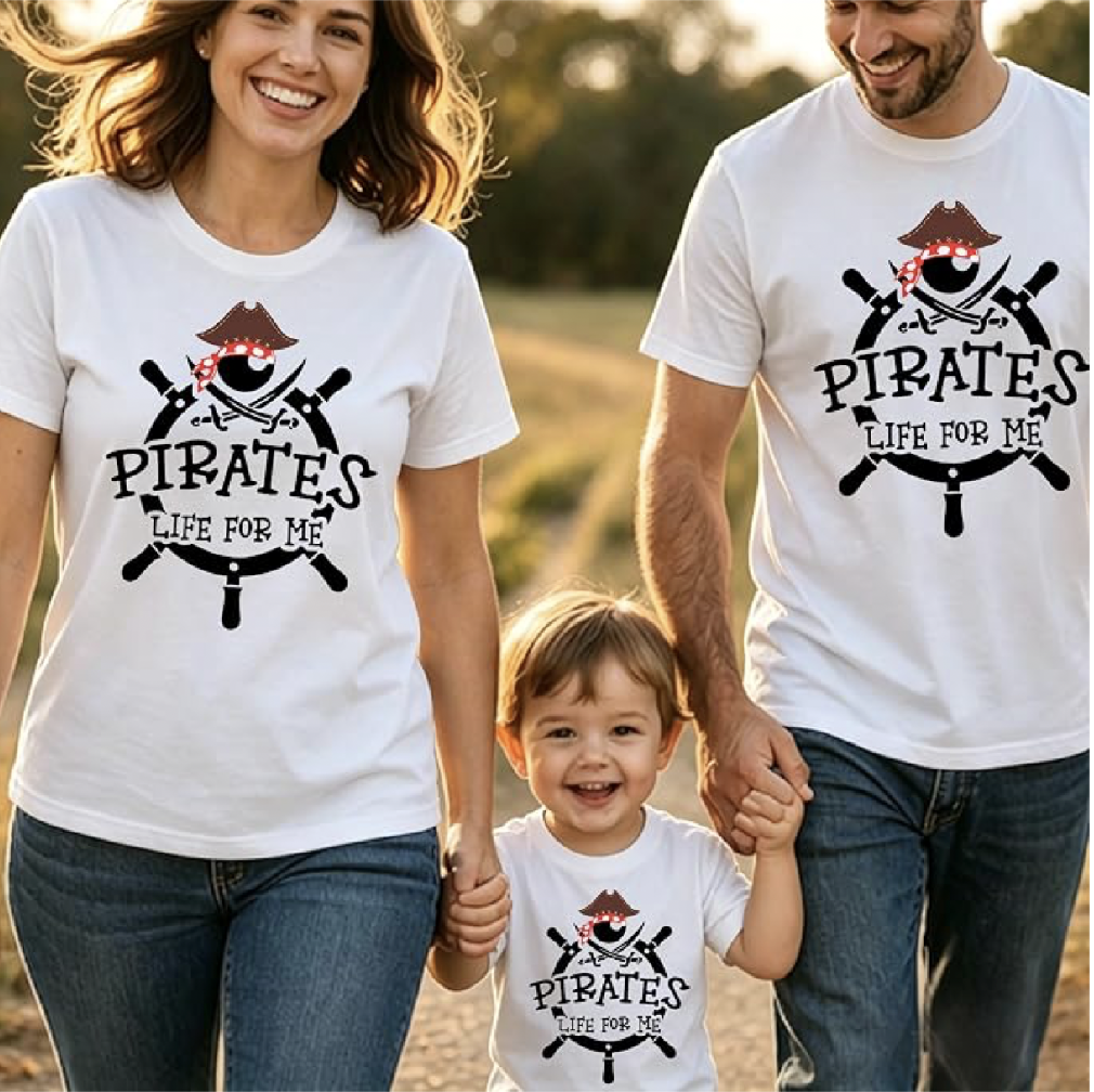 Pirate Family Matching Shirts