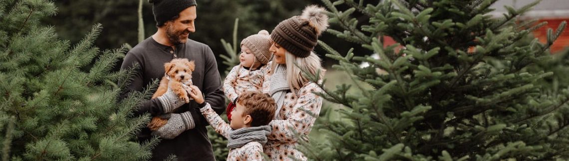 Woodland Animal Christmas Pajamas