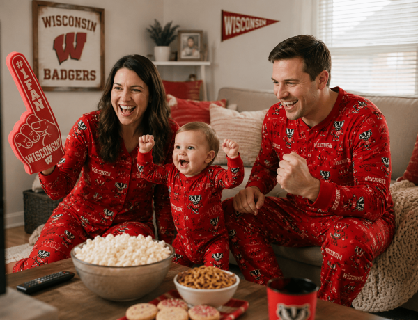 Mommy, Daddy & Me Matching Sports Team Pajamas