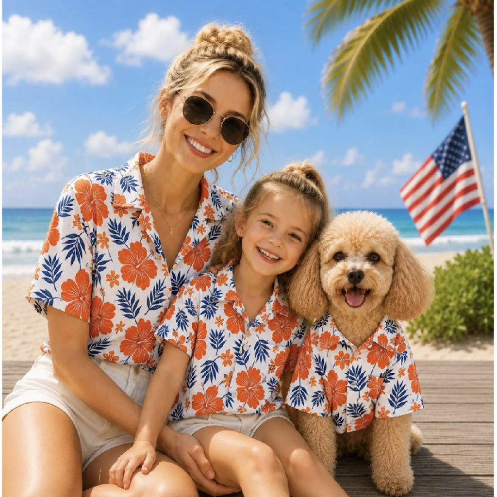 Tropical Family Shirt Set