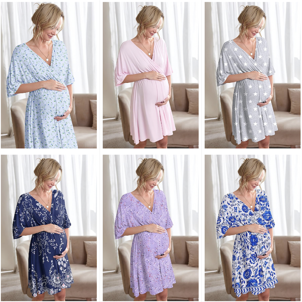 Labor Delivery Hospital Gown Nursing Dress
