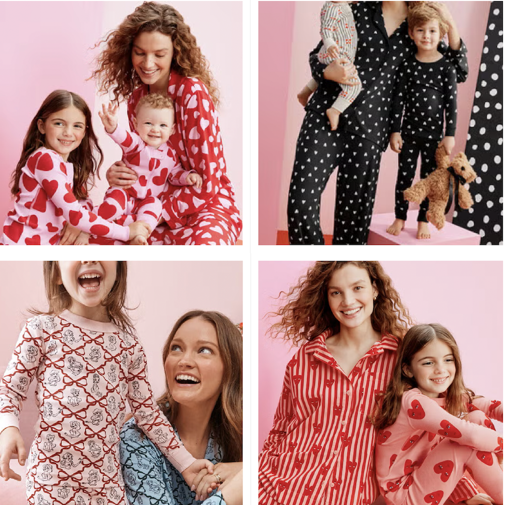 Matching Family Love My Family Pajamas