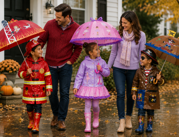 Kidorable Rain Gear Doubles as Halloween Costumes