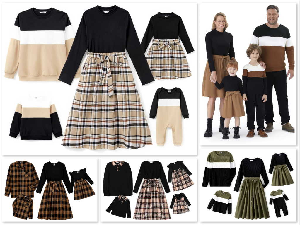 Family Matching Fall Thanksgiving Outfits
