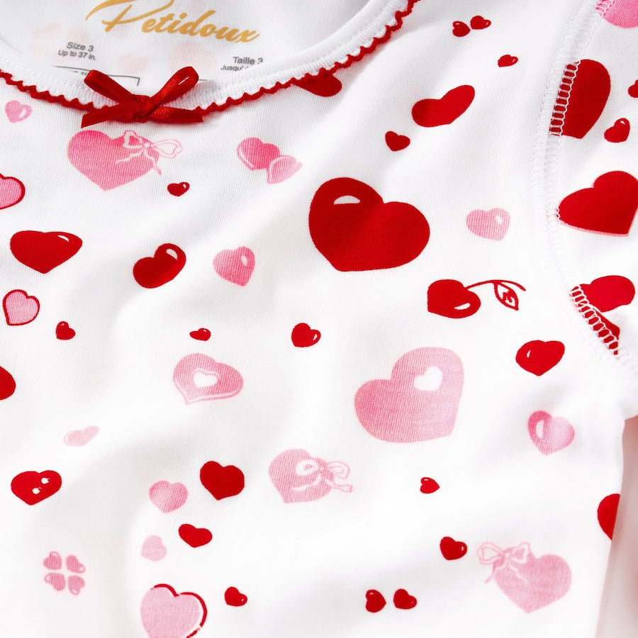 Mommy and Me Matching Sweetheart Dreams Valentines Day Pajamas