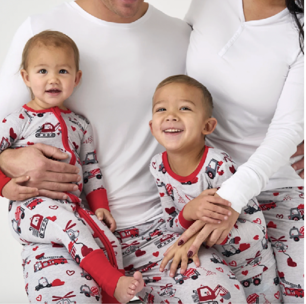 Family Matching Loads of Love Pajamas