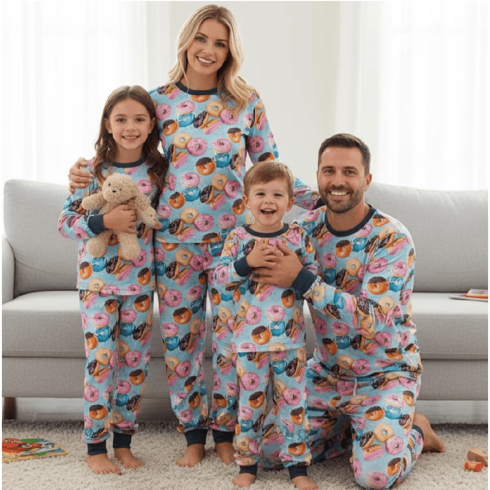 Donut Family Pajamas