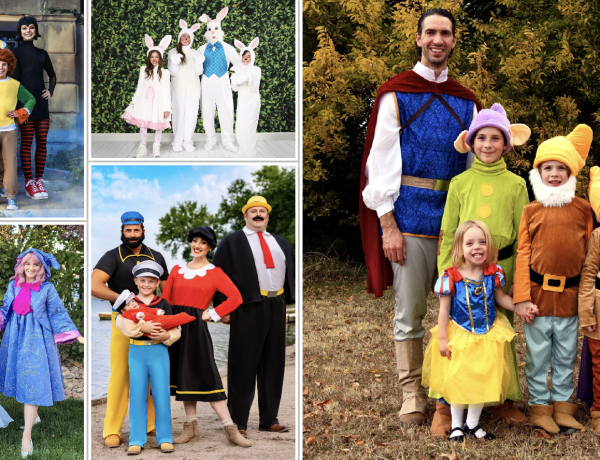 Awkward Family Matching Halloween Costume Photos