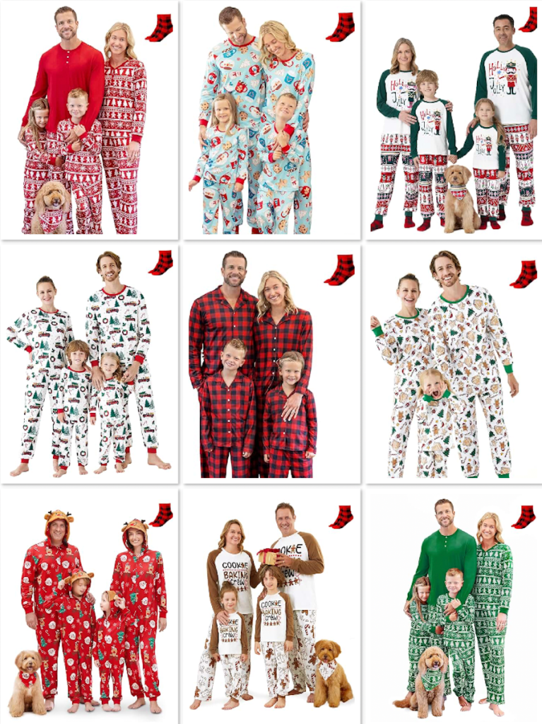 Family Matching Christmas Pajamas from PatPat