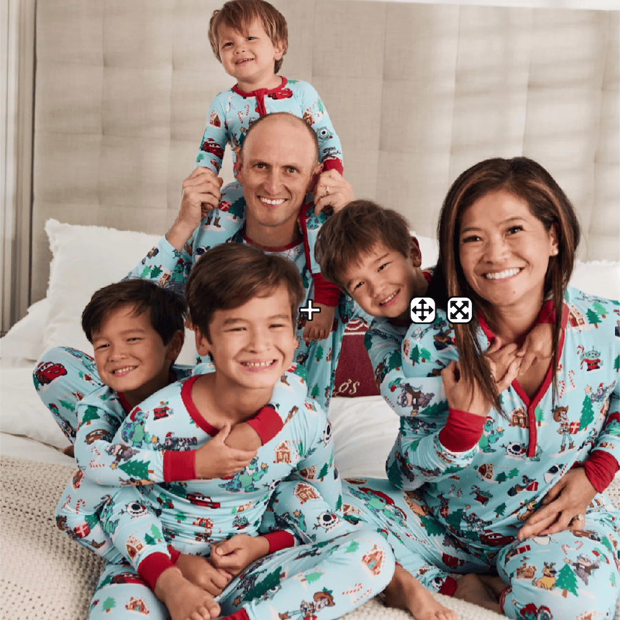 Matching Family Christmas Village Pajamas