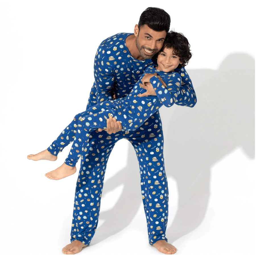 Matching Family Hanukkah Cookies Bamboo Pajamas