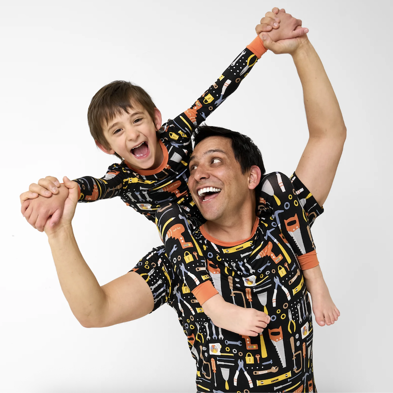 Dad + Me Little Builder Matching Pajamas