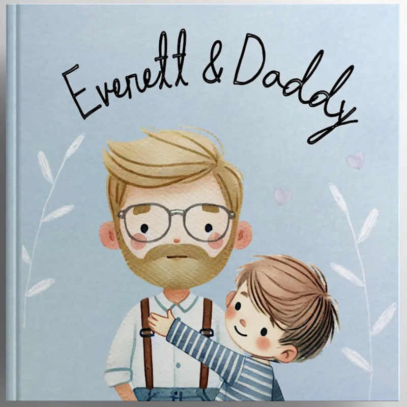 Personalized Fathers Day Book