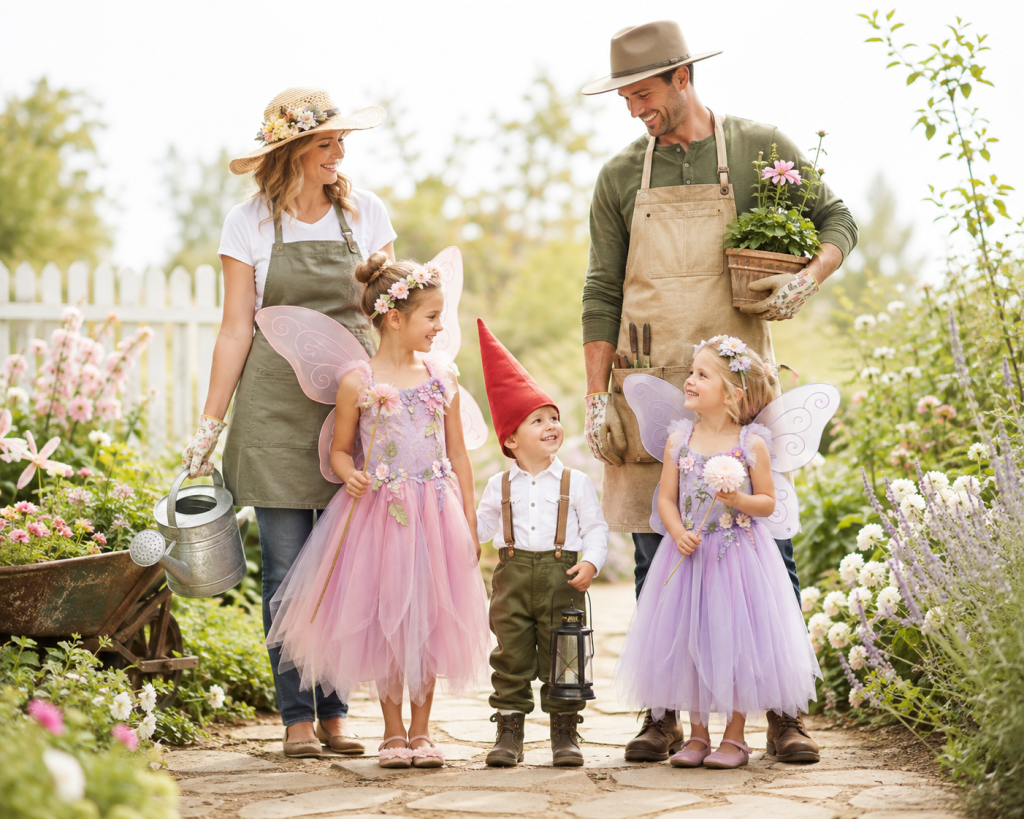 Fairies, Gnomes and Gardeners Halloween Costumes