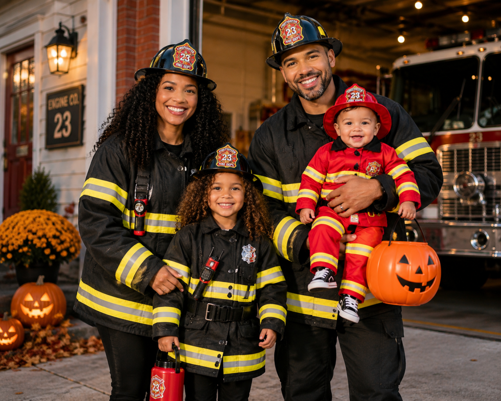 Family Firefighter Costumes