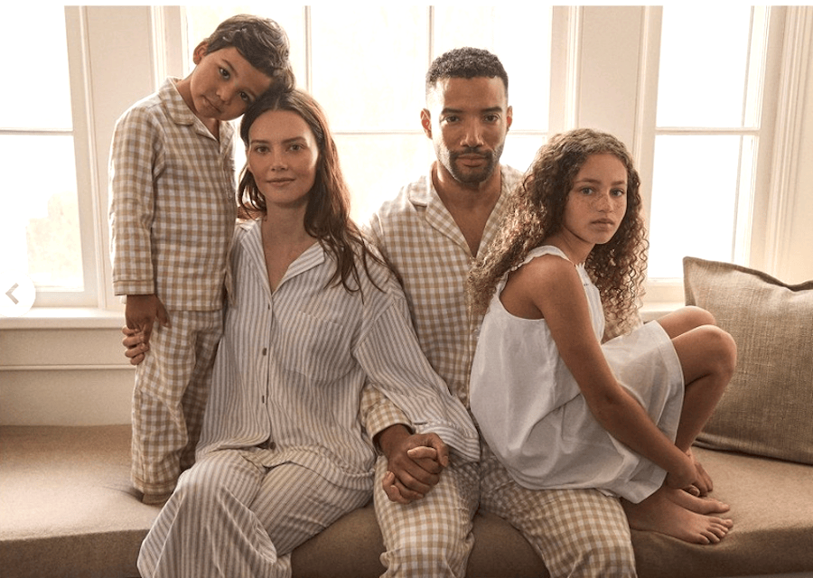 Family Matching Fall Neutral Pajamas
