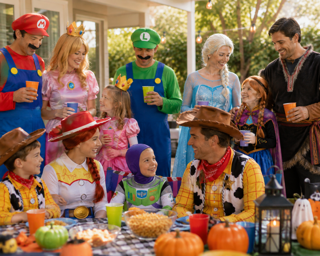 Favorite Character Family Halloween Costumes