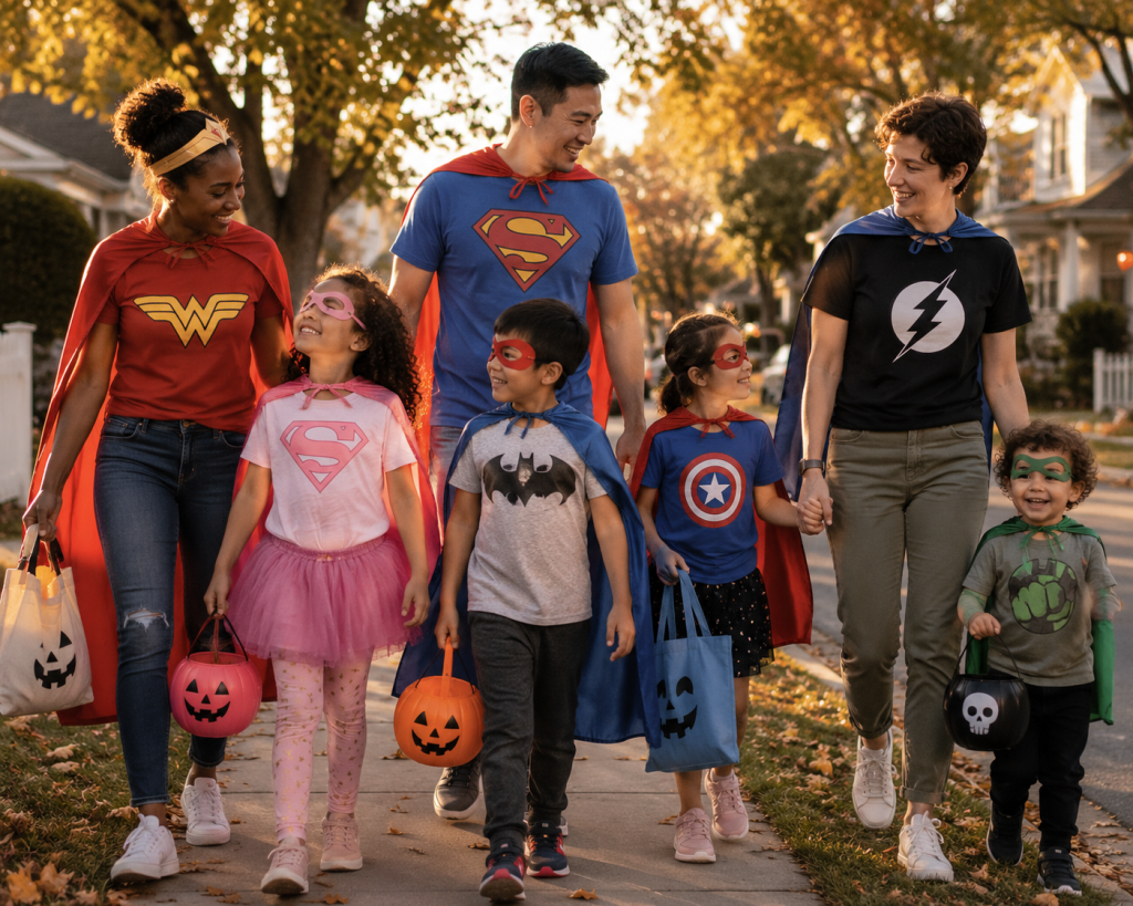 Superhero Family Costumes