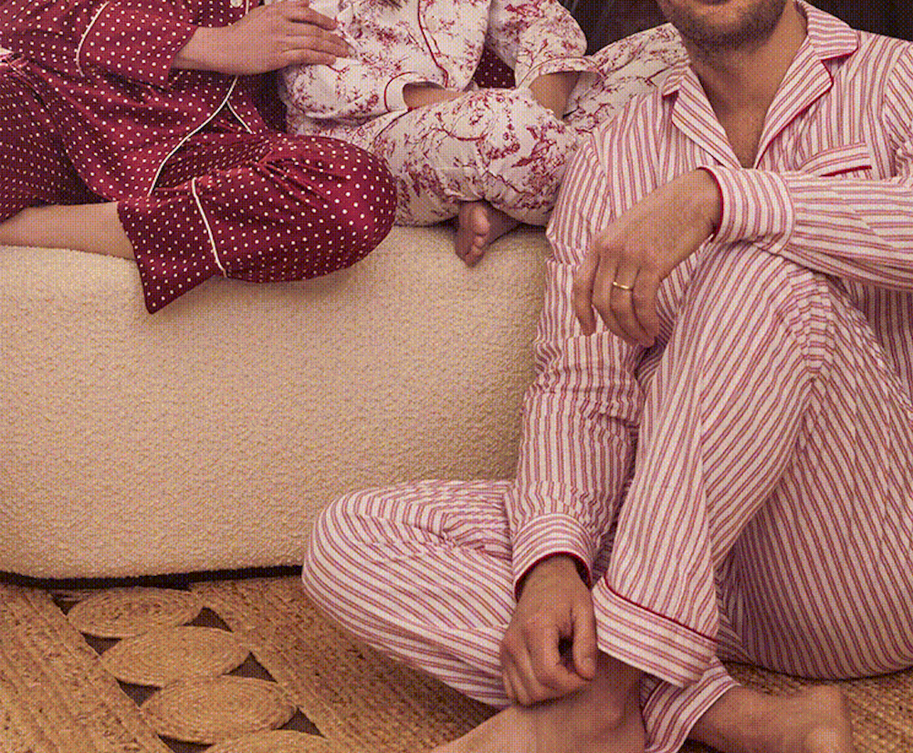 Red and White Christmas Pajamas