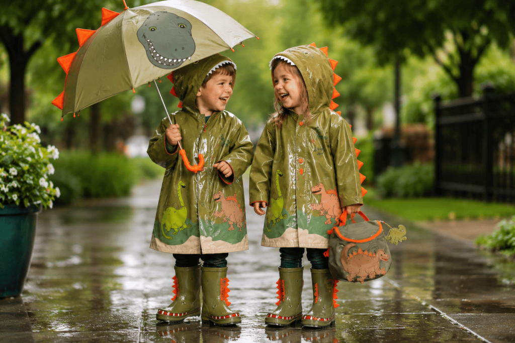 Dinosaur Rain Gear and Costume Ideas