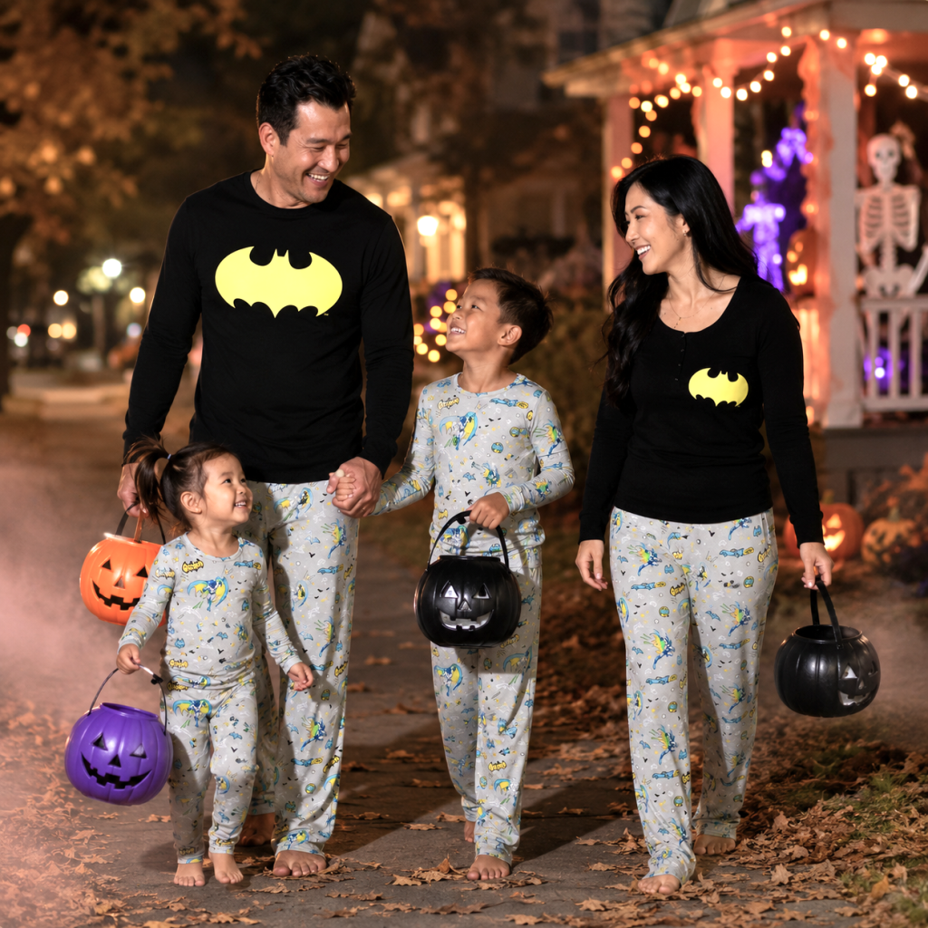 Family Matching Batman Bamboo Pajamas