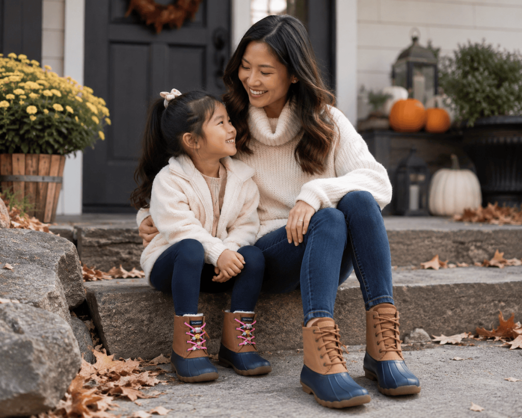 Mother Daughter Matching Duck Boots