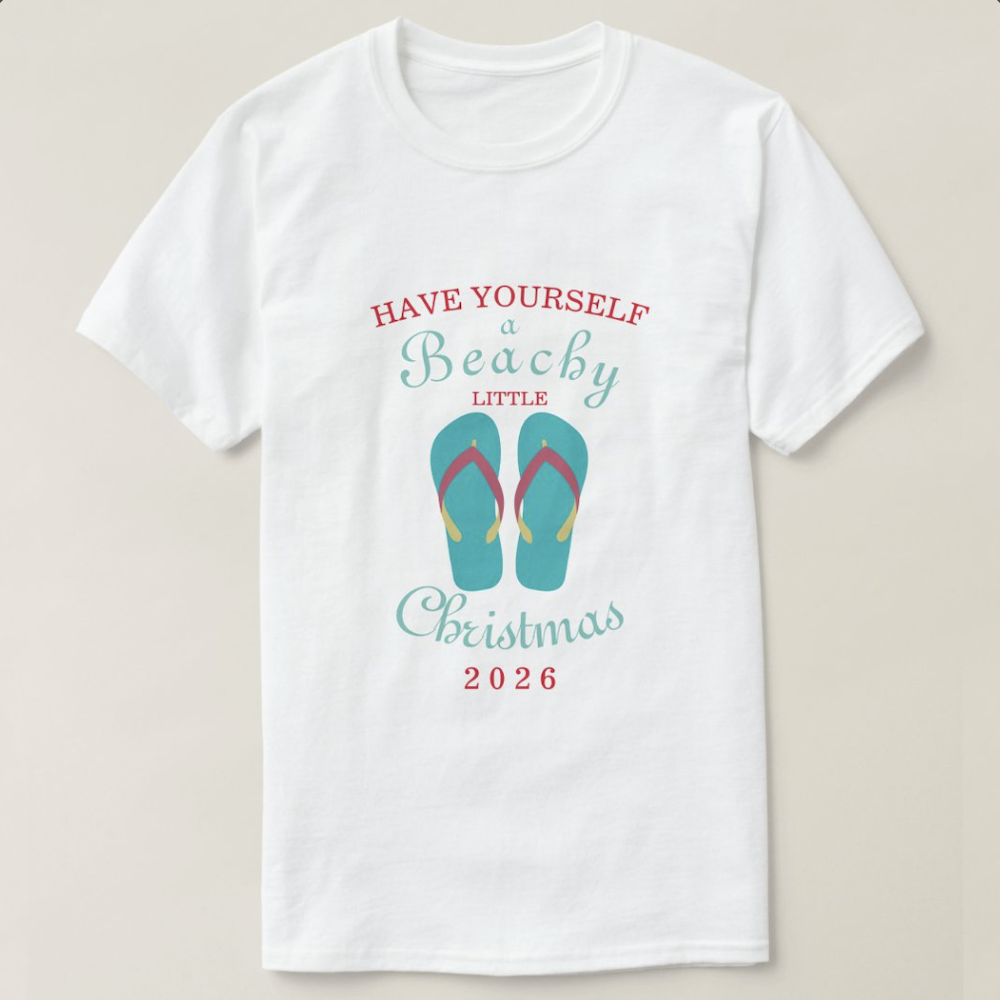 Family Matching Beachy Little Christmas T-Shirt
