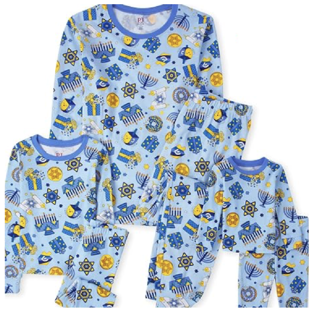 Family Matching Hanukkah Doodle Pajamas