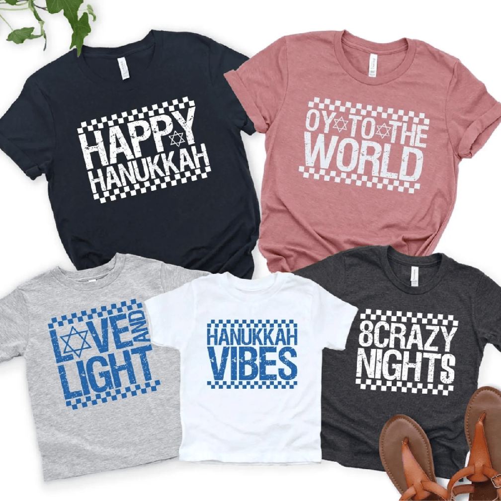 Matching Family Hanukkah Shirts