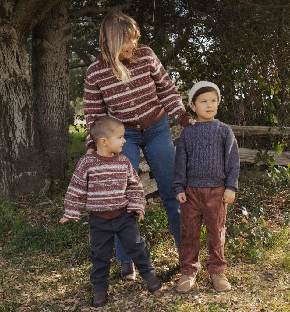 Rylee and Cru Mama and Mini Fall