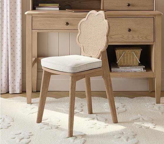 Rylee and Cru Pottery Barn Kids Caned Desk Chair